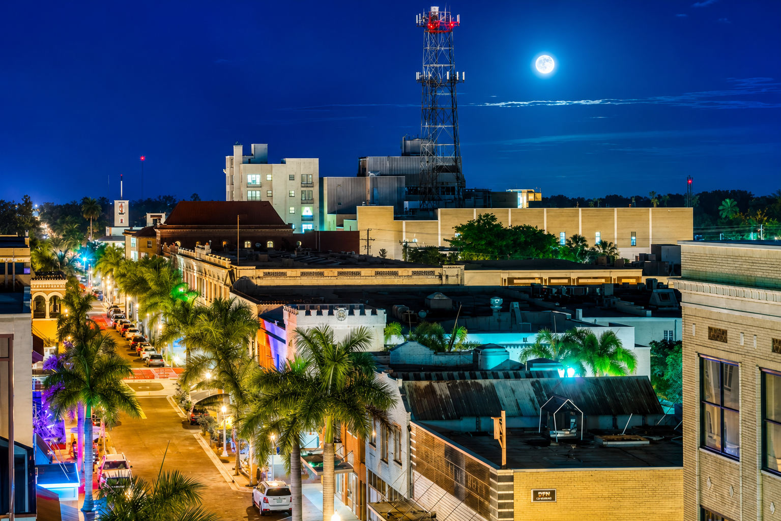 Downtown Fort Myers riverfront